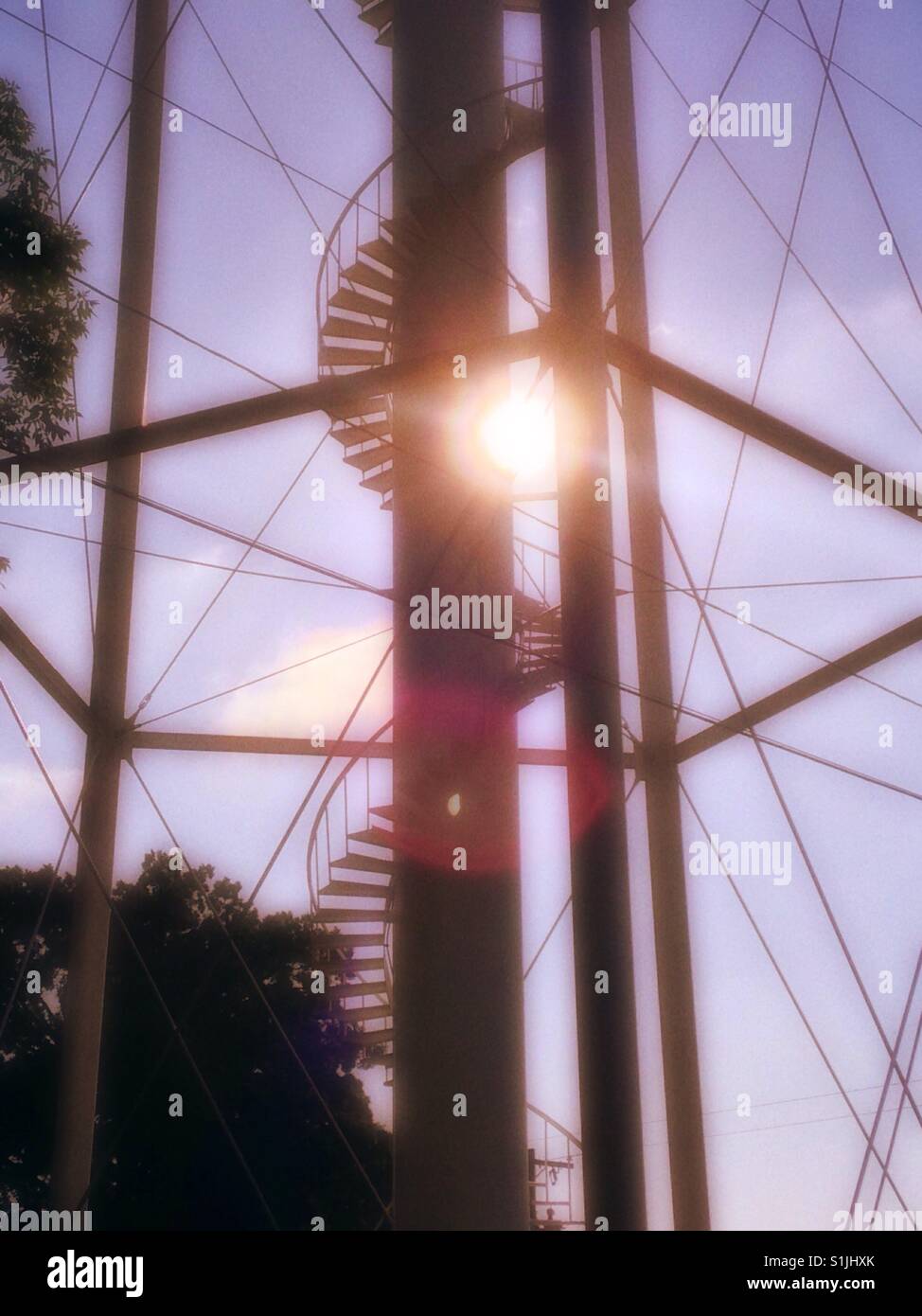 Stairway to heaven - Smartphone Captured Stock Image