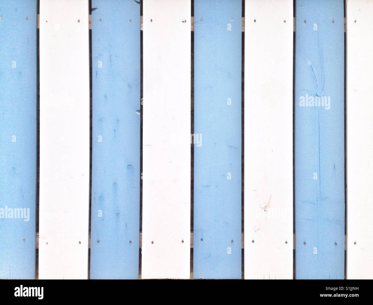 A pattern of white and blue stripes - Smartphone Captured Stock Image