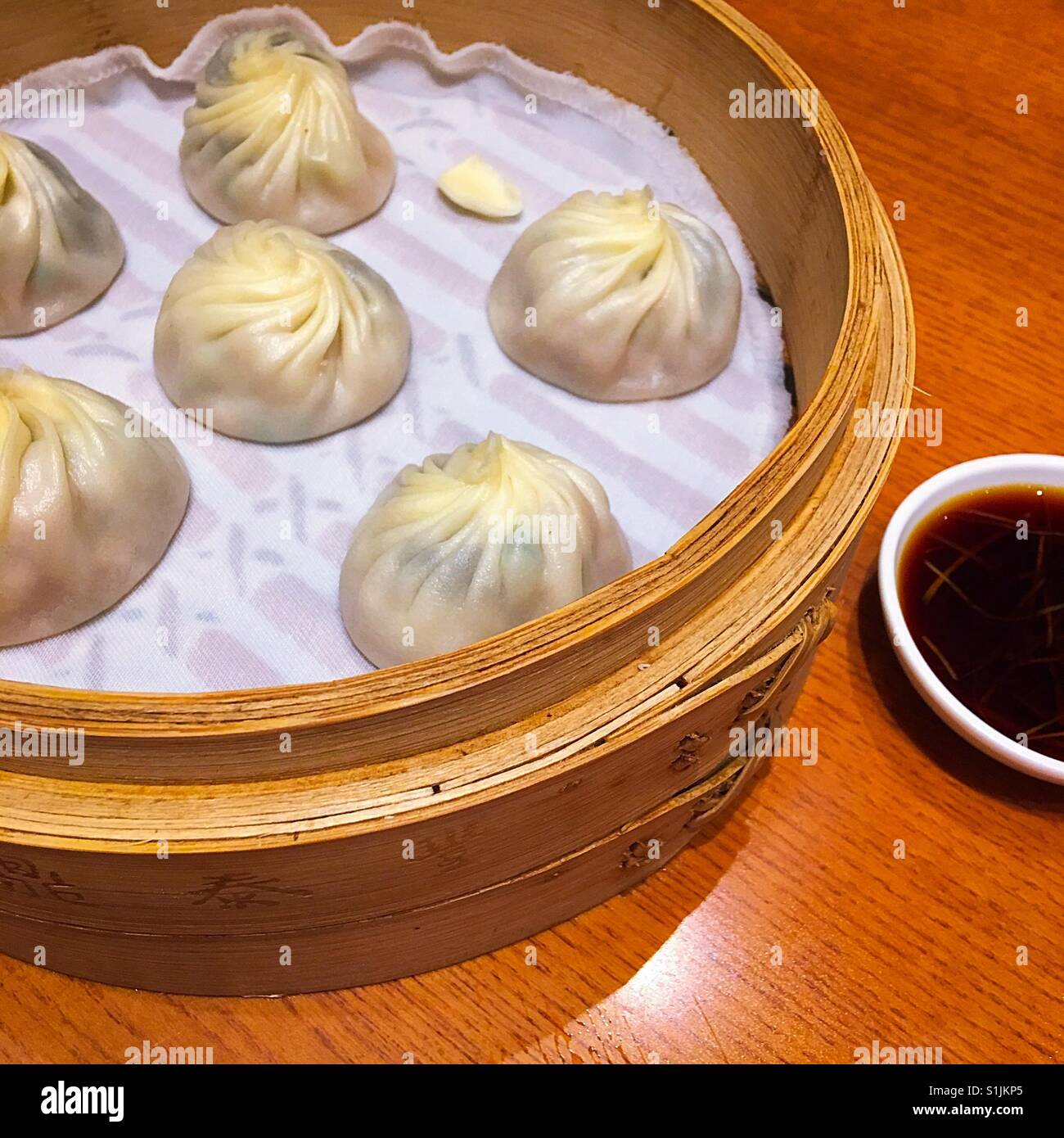 The small steamed dumplings Stock Photo Alamy