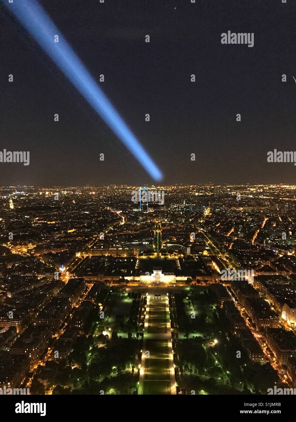 Paris city of lights - Smartphone Captured Stock Image