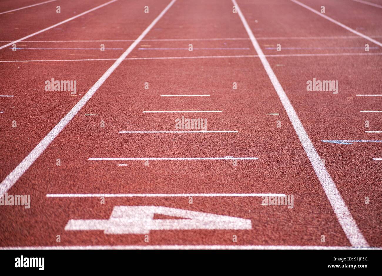 Track and field Stock Photo