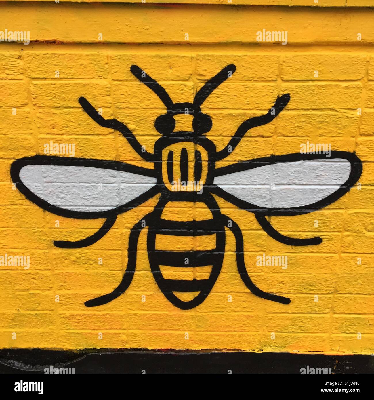 Manchester Bee Stock Photo