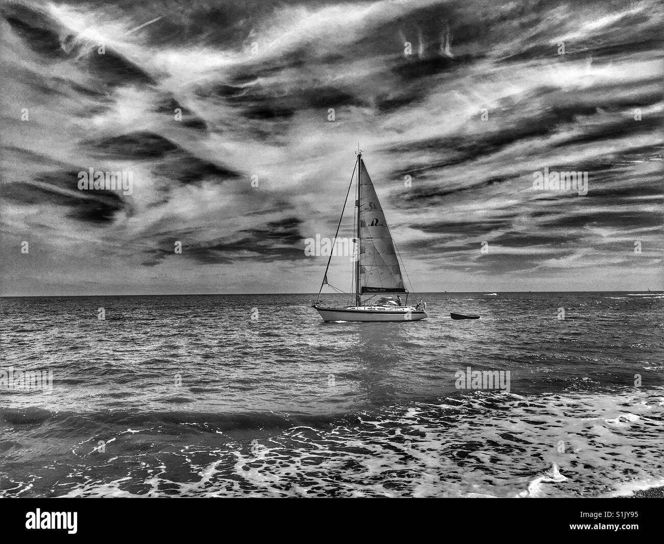 Sailing - Smartphone Captured Stock Image