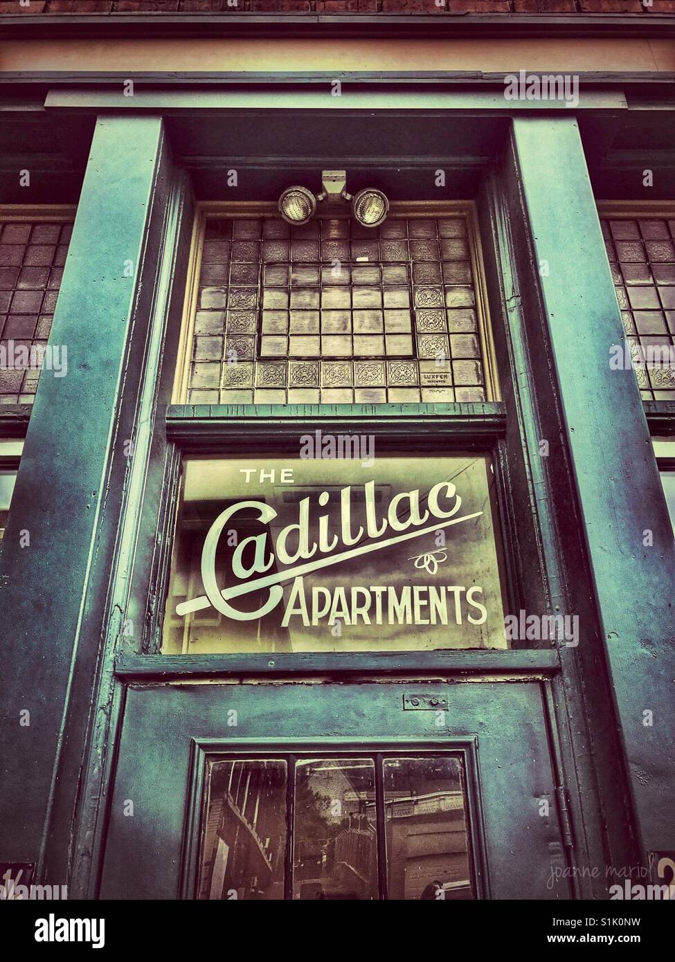 Old Apartment Building - Smartphone Captured Stock Image
