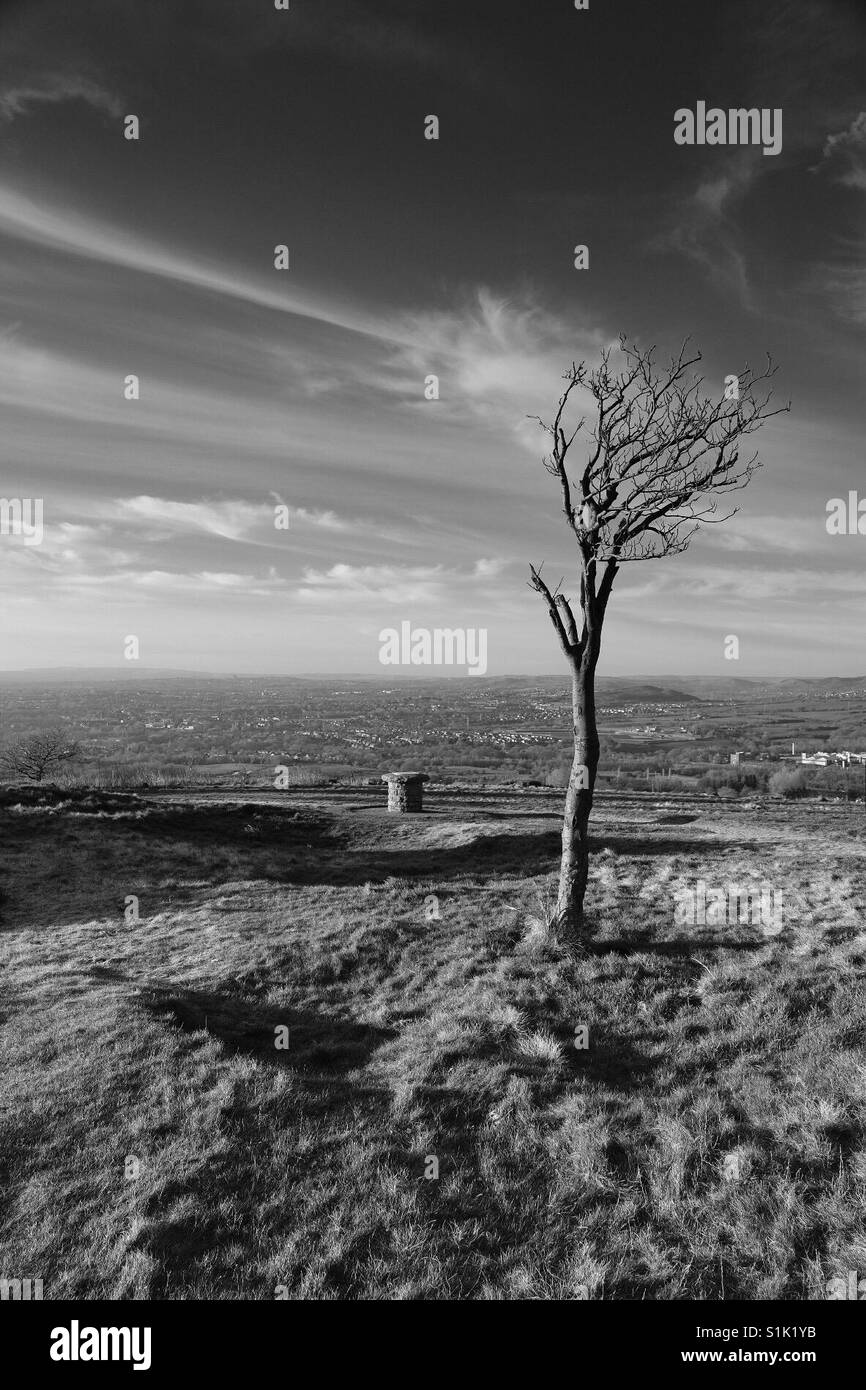 Werneth Low Hyde Tameside Stock Photo