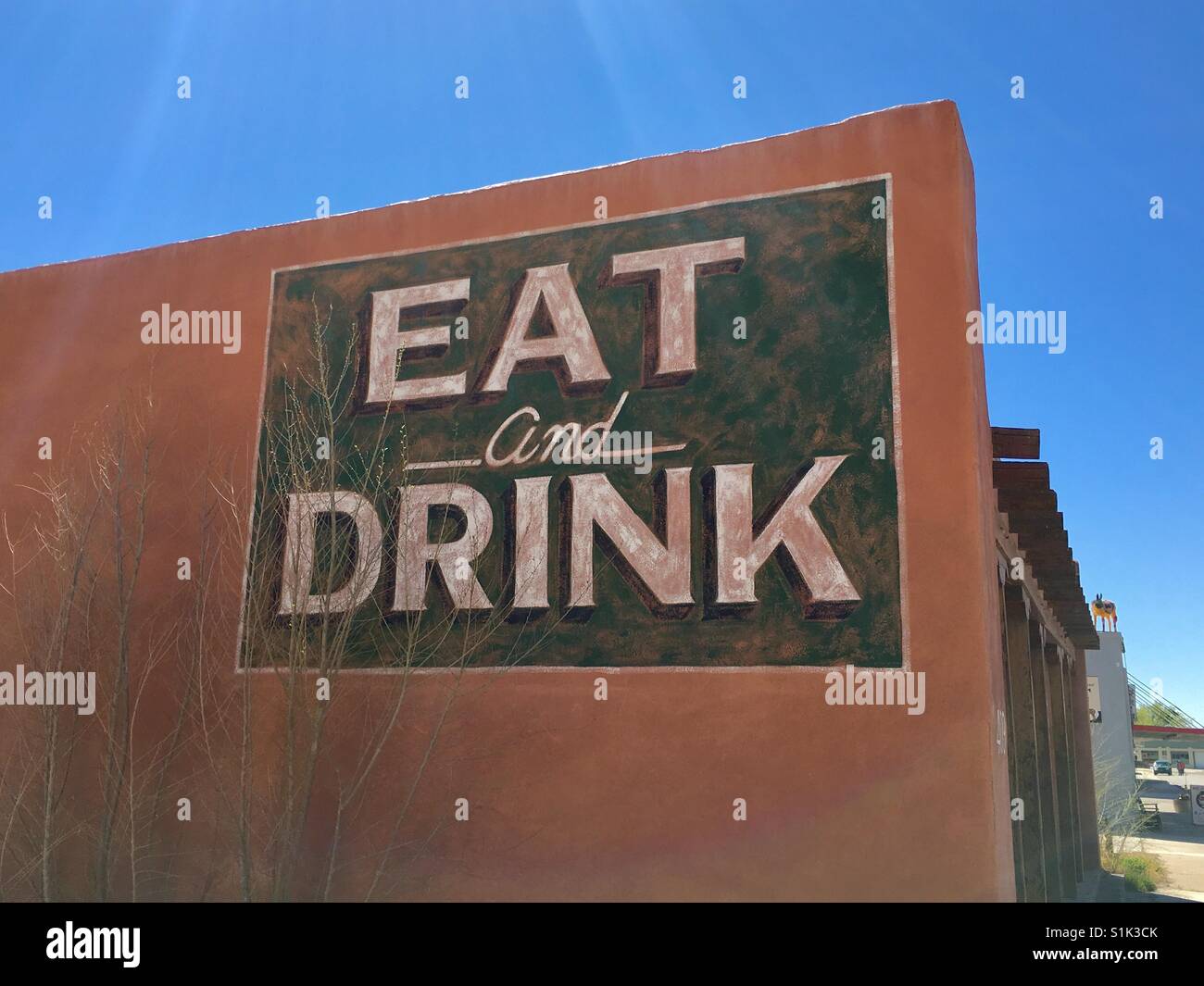 Historic building in Carrizozo, New Mexico Stock Photo Alamy