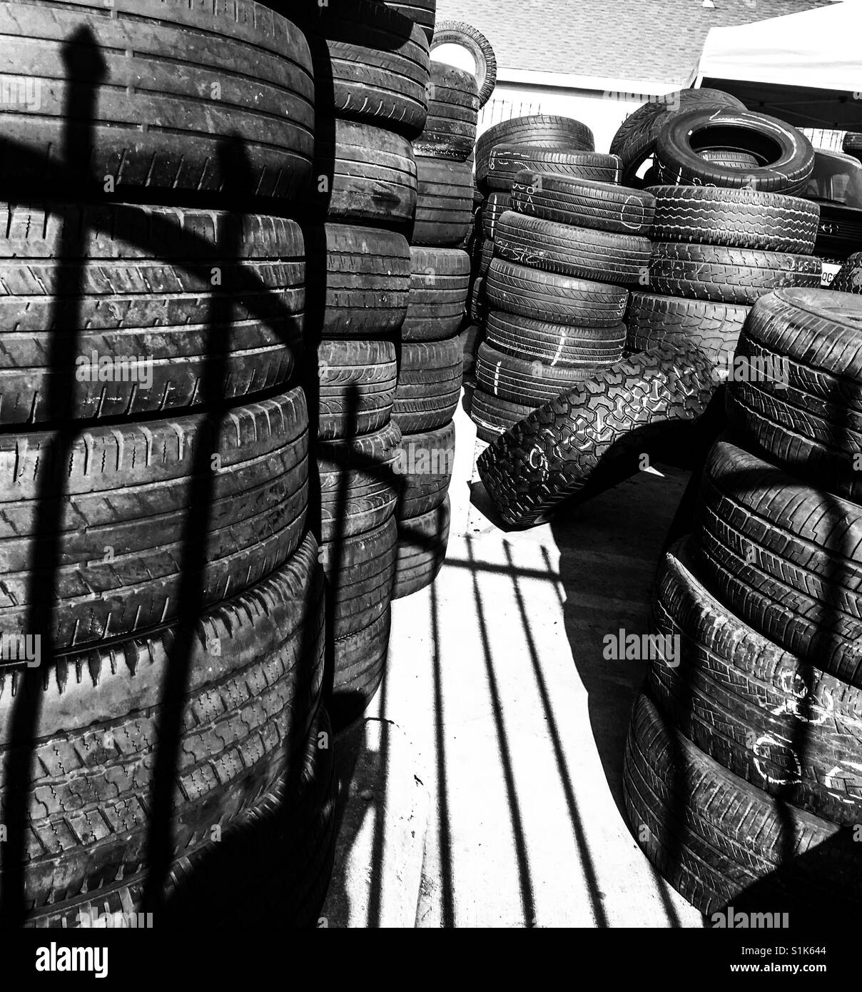 Big black tires hires stock photography and images Alamy