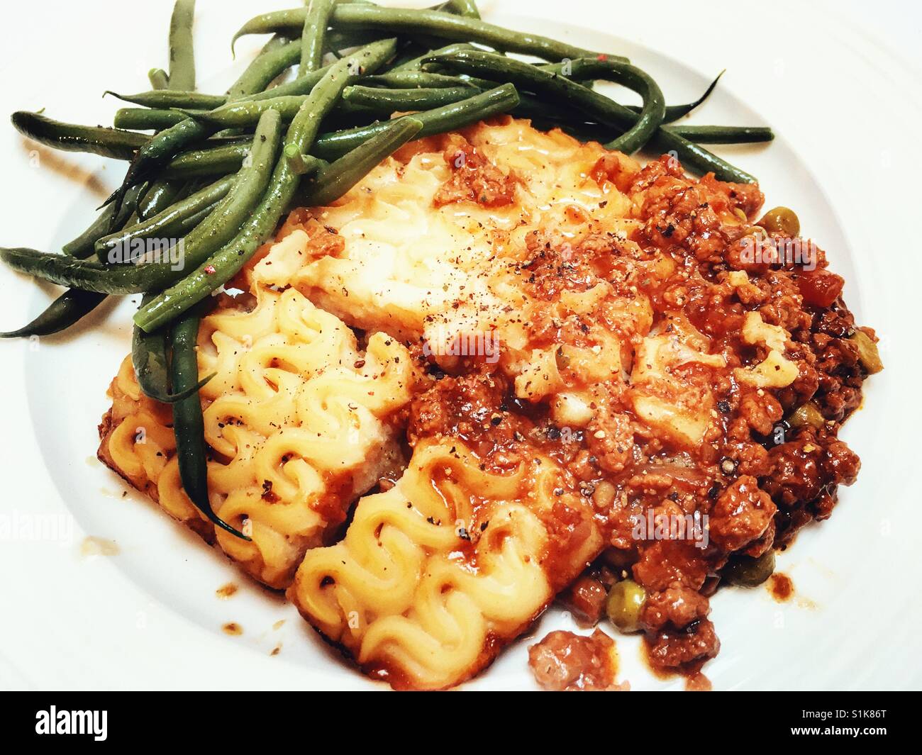 Quorn meat free Cottage Pie Stock Photo - Alamy
