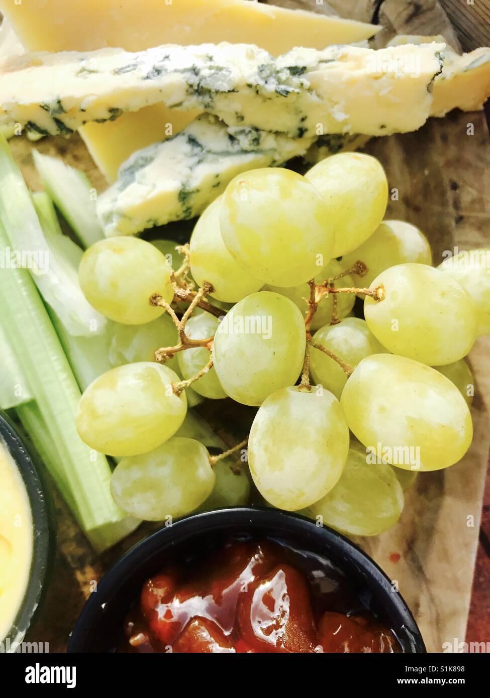 Cheese board platter Stock Photo Alamy