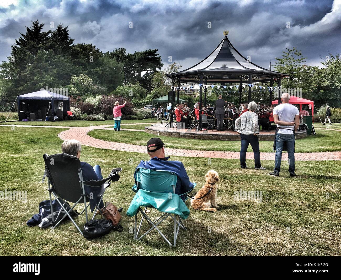 Bandstand - Smartphone Captured Stock Image