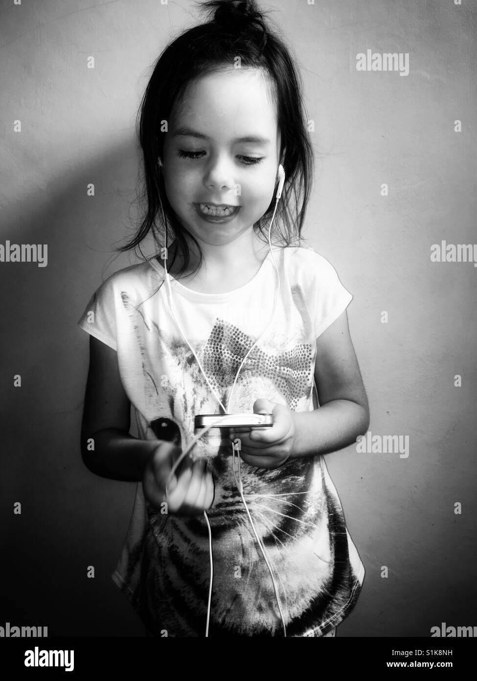 YouTube generation - Smartphone Captured Stock Image