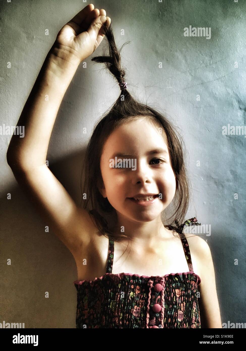 Pigtail - Smartphone Captured Stock Image