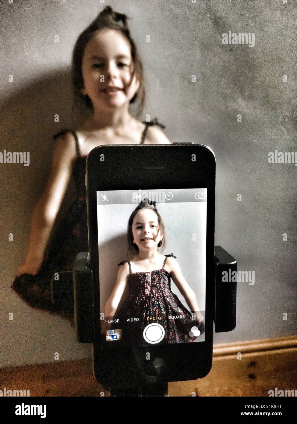 The dancer - Smartphone Captured Stock Image