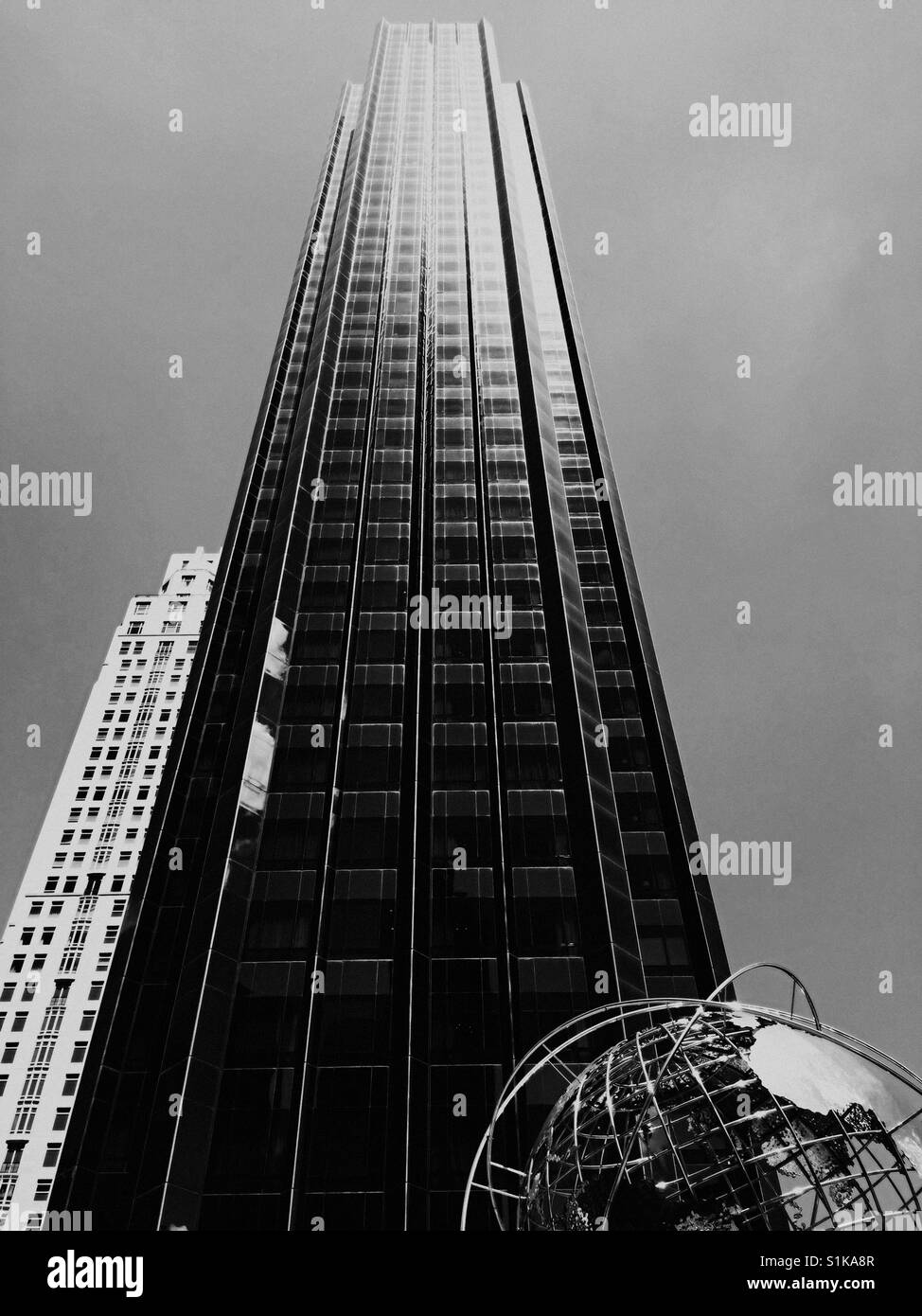 Trump international hotel and tower, Columbus Circle, NYC, USA Stock Photo