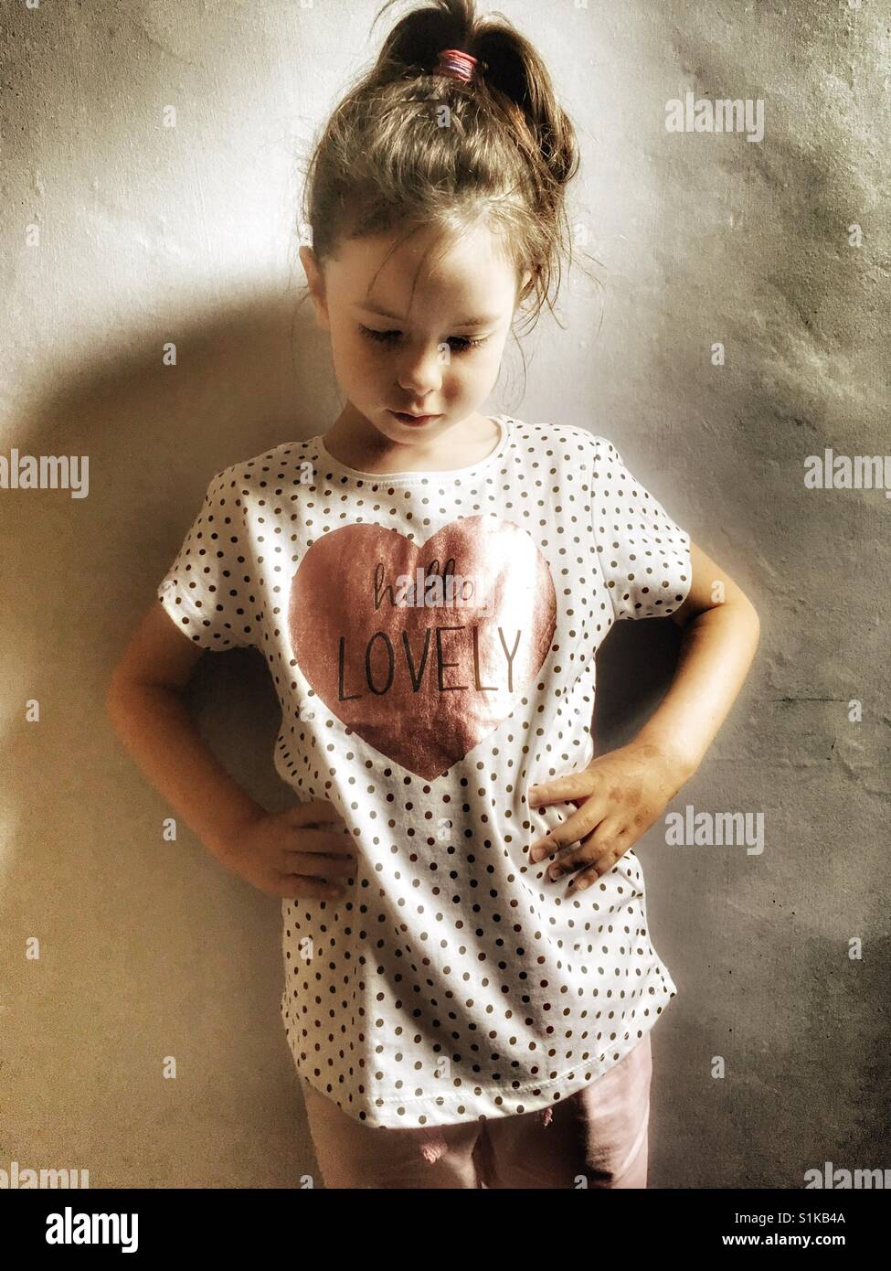 Hello Lovely - Smartphone Captured Stock Image