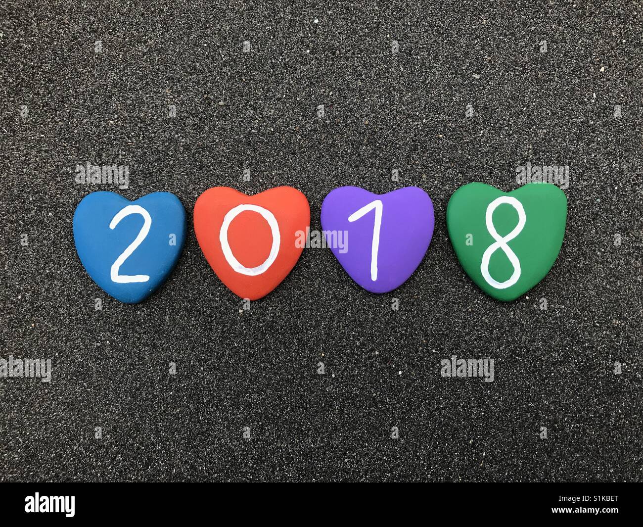 2018 - Smartphone Captured Stock Image