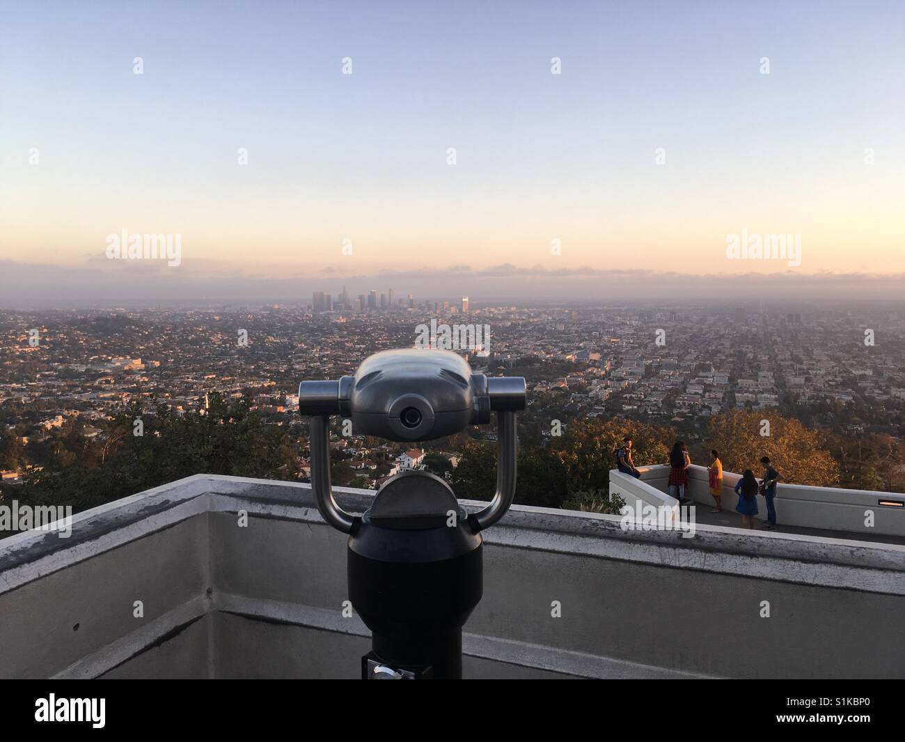 Views over LA Stock Photo