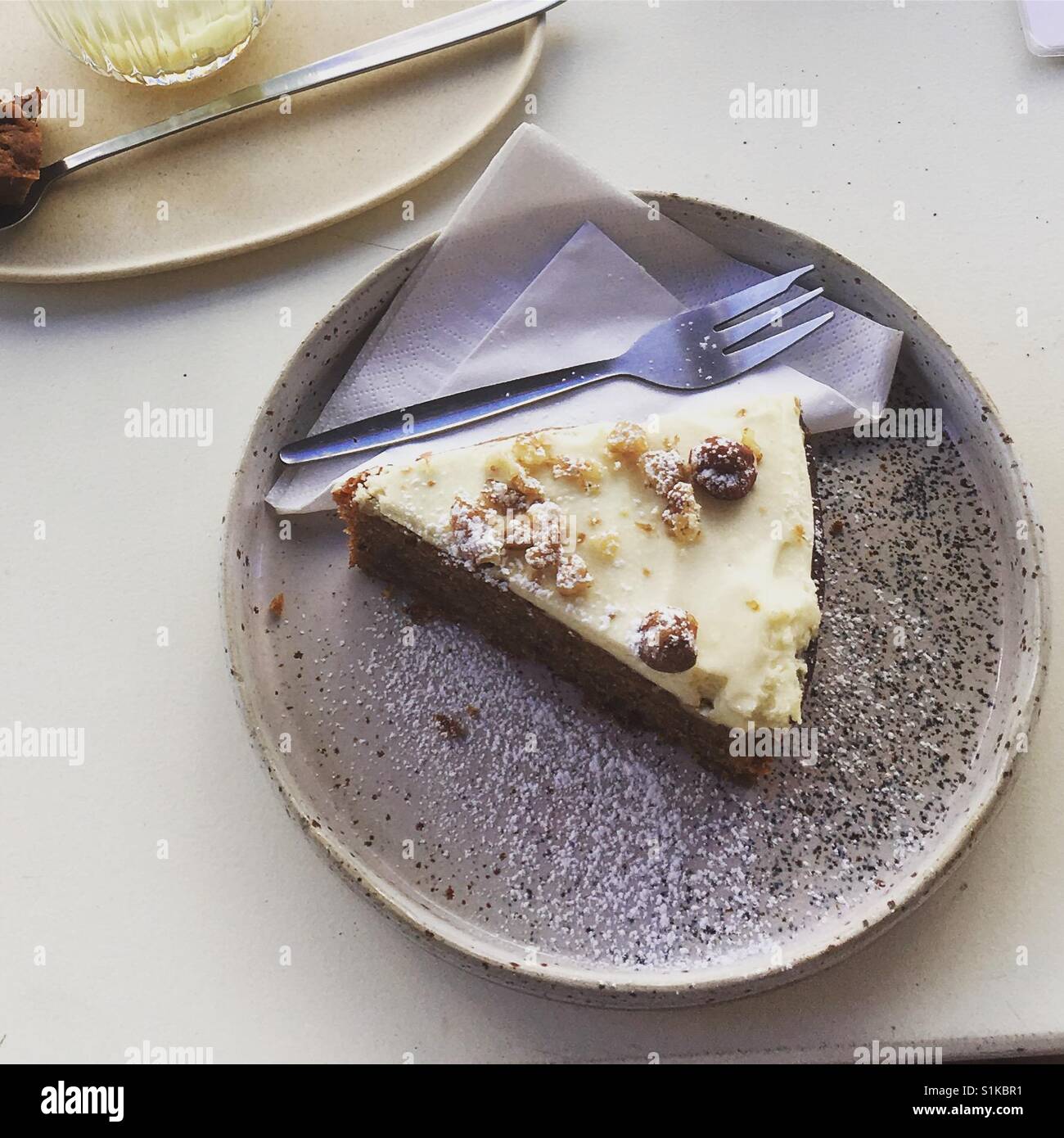 Carrot cake Stock Photo