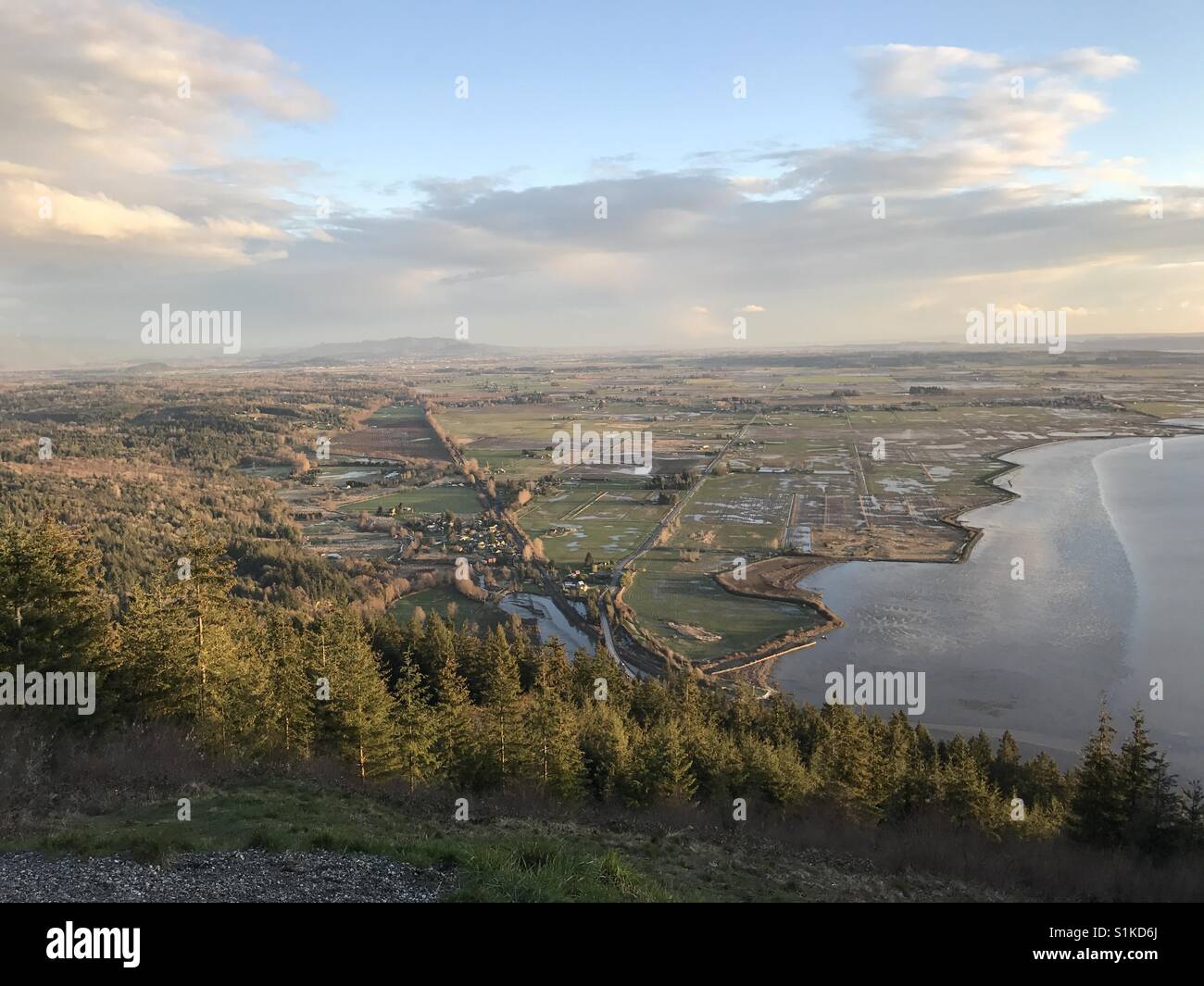 Oyster Dome overlook Stock Photo Alamy