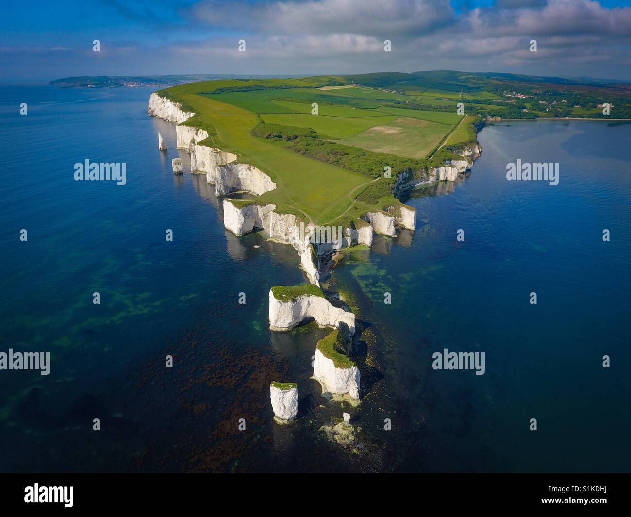 Old Harry Rocks Stock Photo - Alamy