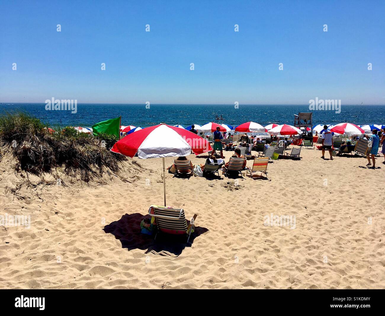 Misquamicut Beach Rhode Island High Resolution Stock Photography and