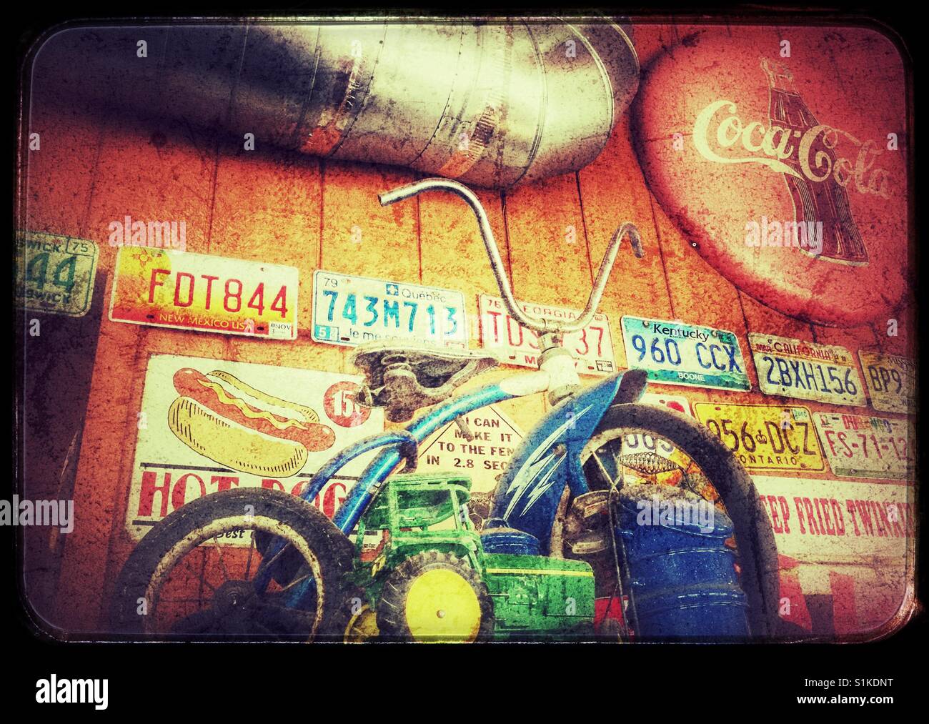 Roadside restaurant. - Smartphone Captured Stock Image