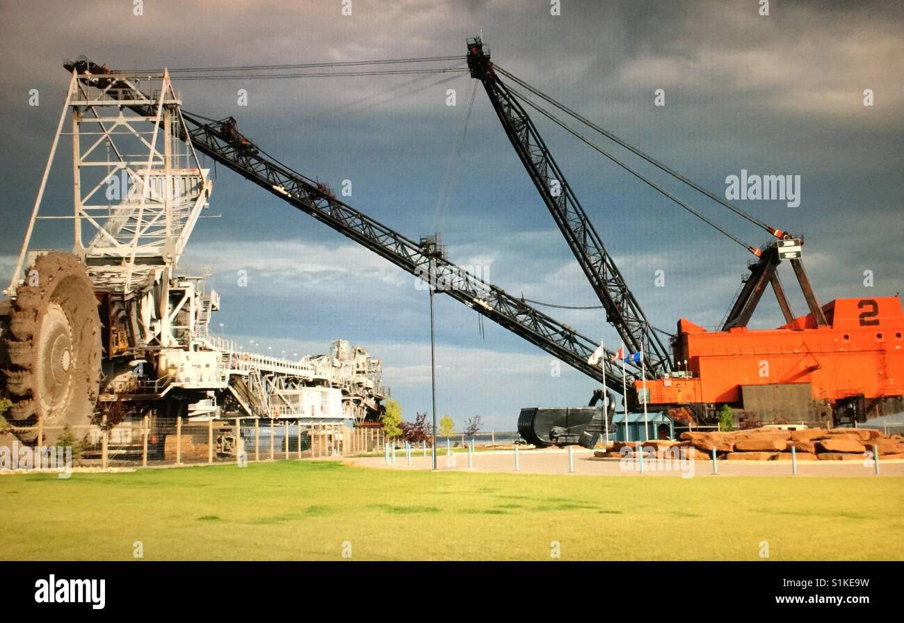 Tar sands, Fort McMurray - Smartphone Captured Stock Image
