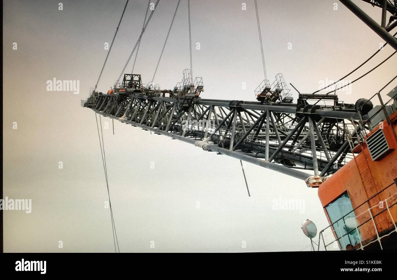 Tar sands, Fort McMurray, - Smartphone Captured Stock Image