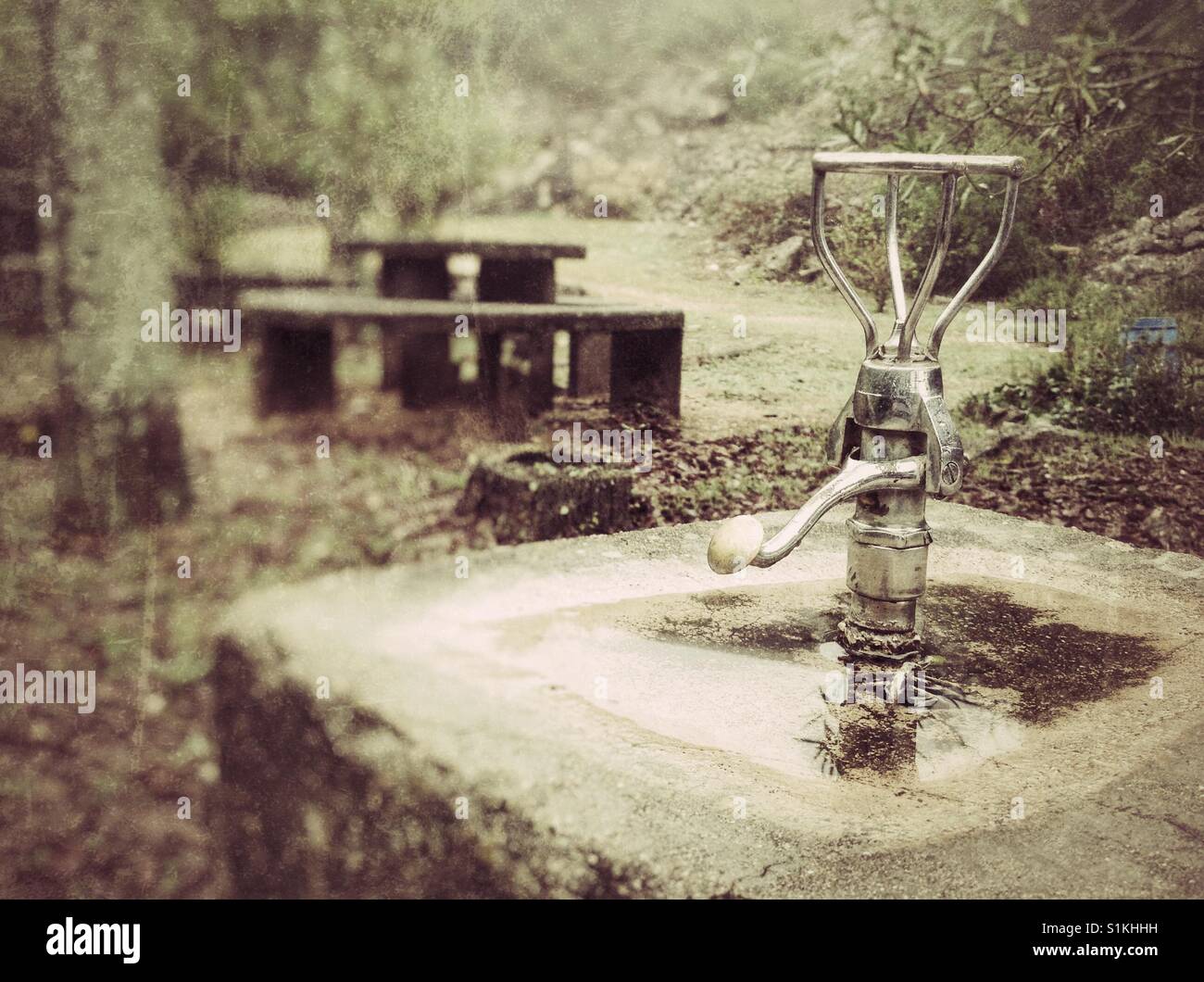 Old Style Water Fountain