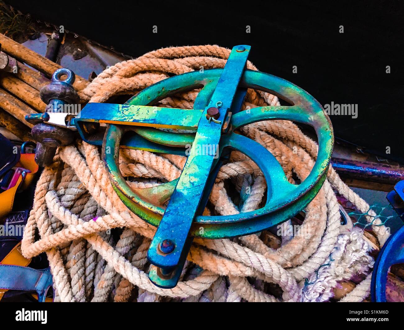 rope wheel pulley
