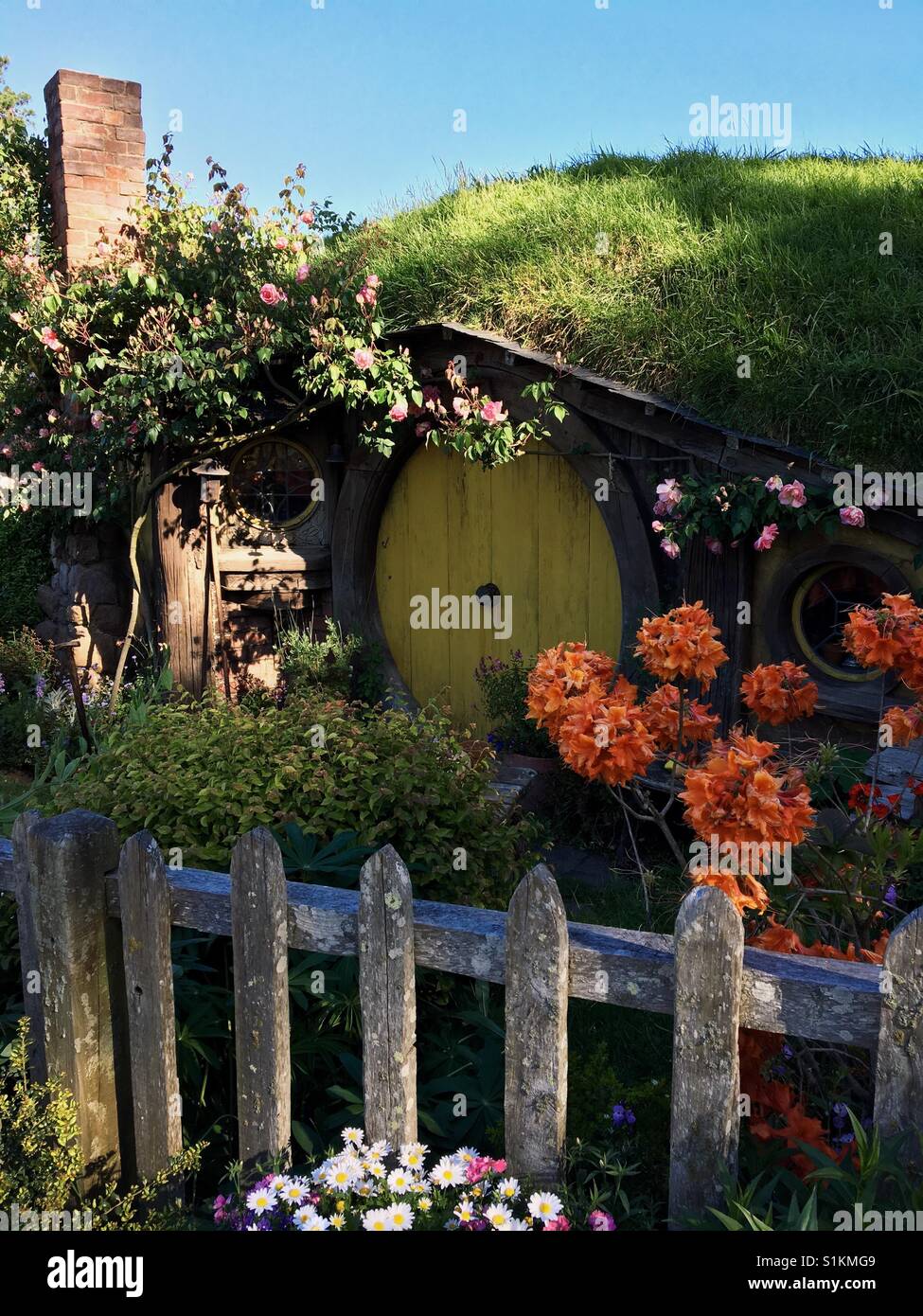 The Shire of The Lord Of The Ring Stock Photo