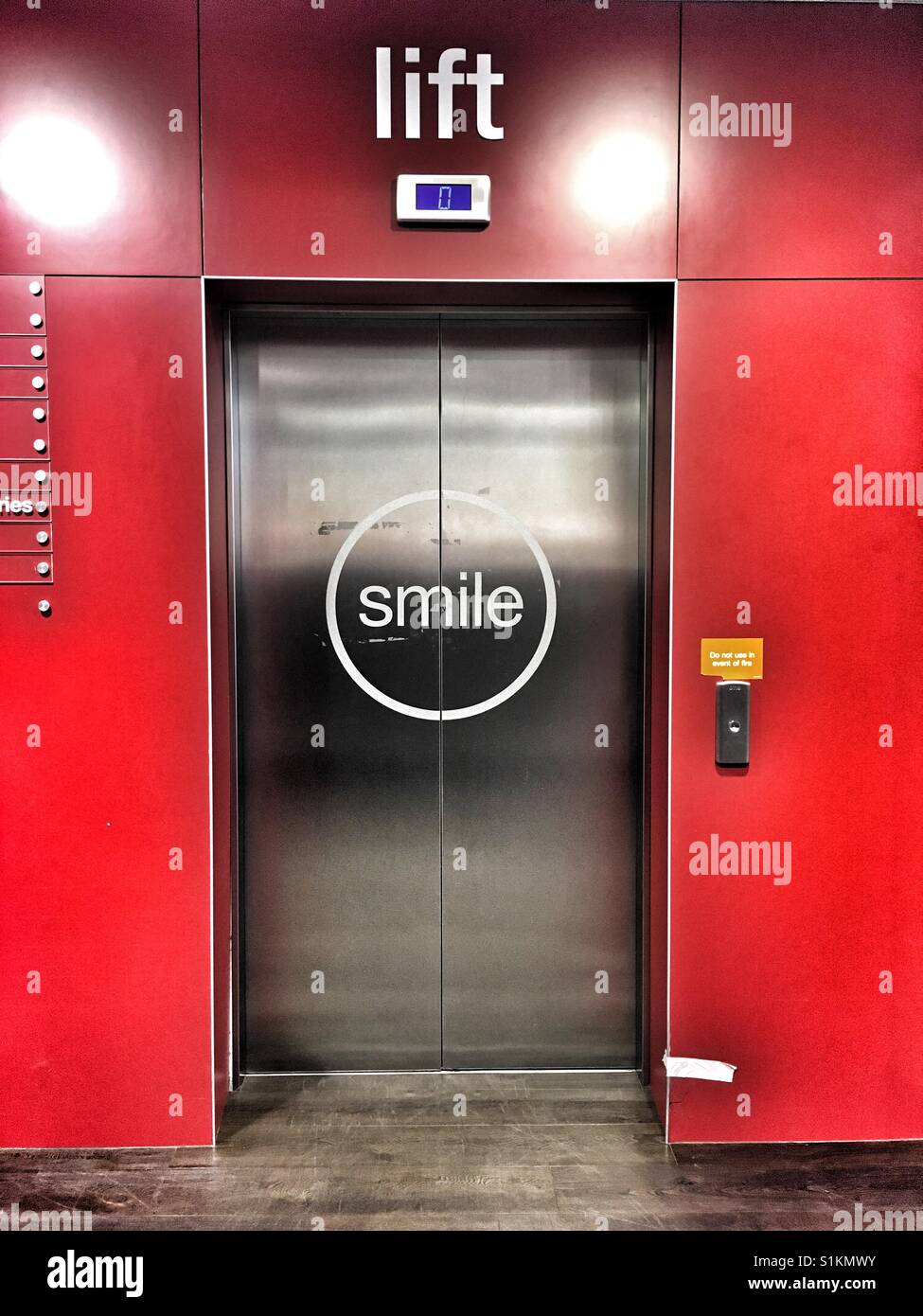 Lift - Smartphone Captured Stock Image