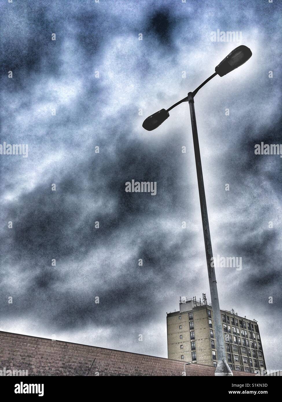 Ipswich NHS hospital, Suffolk, England. - Smartphone Captured Stock Image