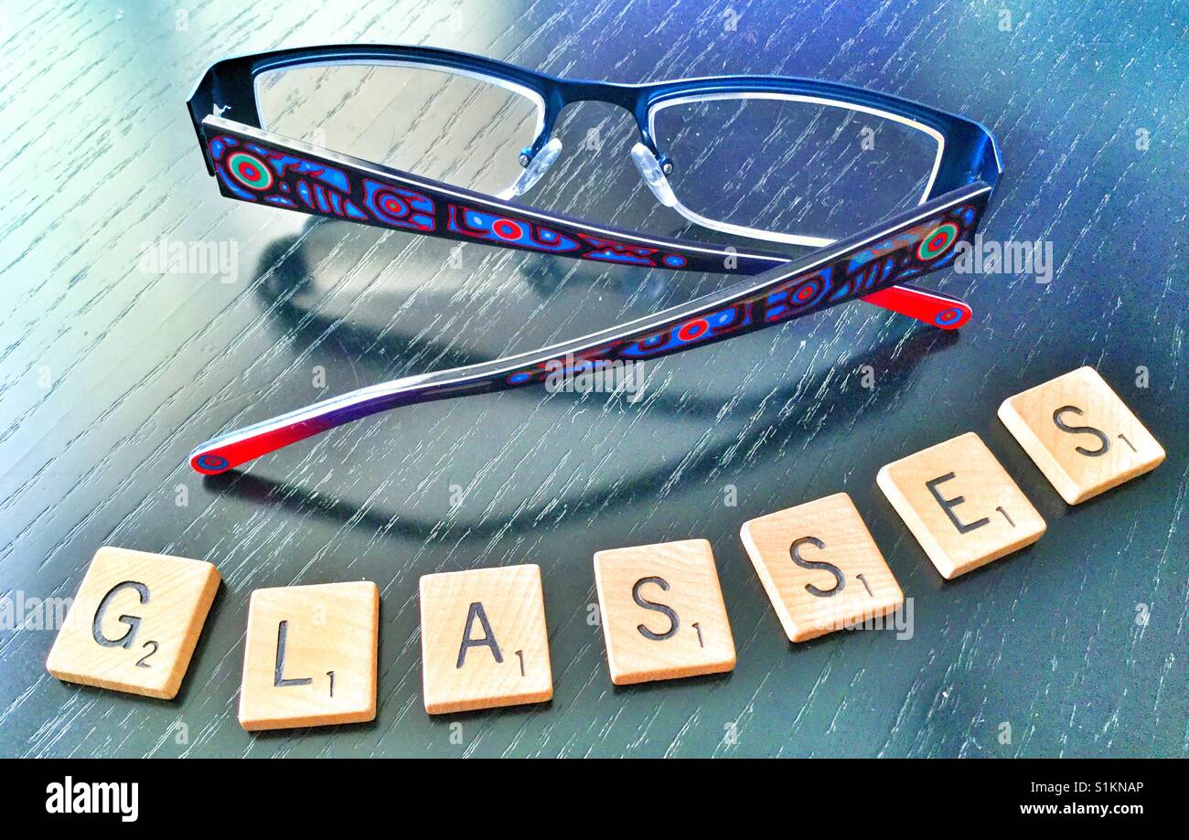 Eye glasses. - Smartphone Captured Stock Image