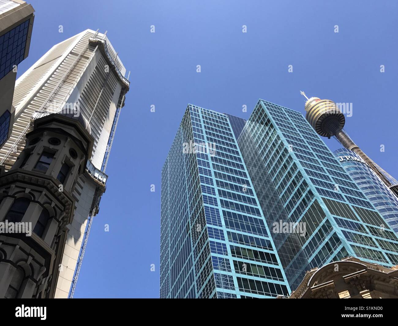 Old and new buildings, Sydney Stock Photo
