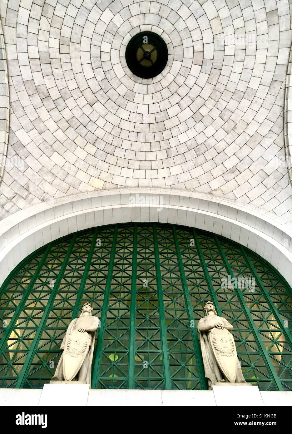 Union Statues Union Station statues Stock Photo - Alamy