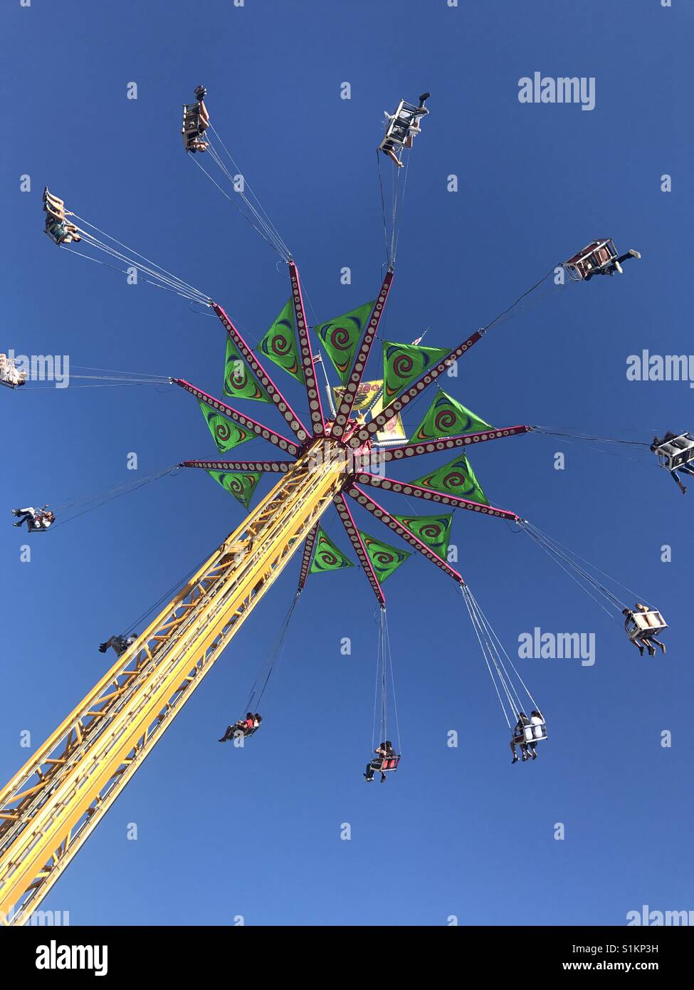 Swings at the fair hires stock photography and images Alamy