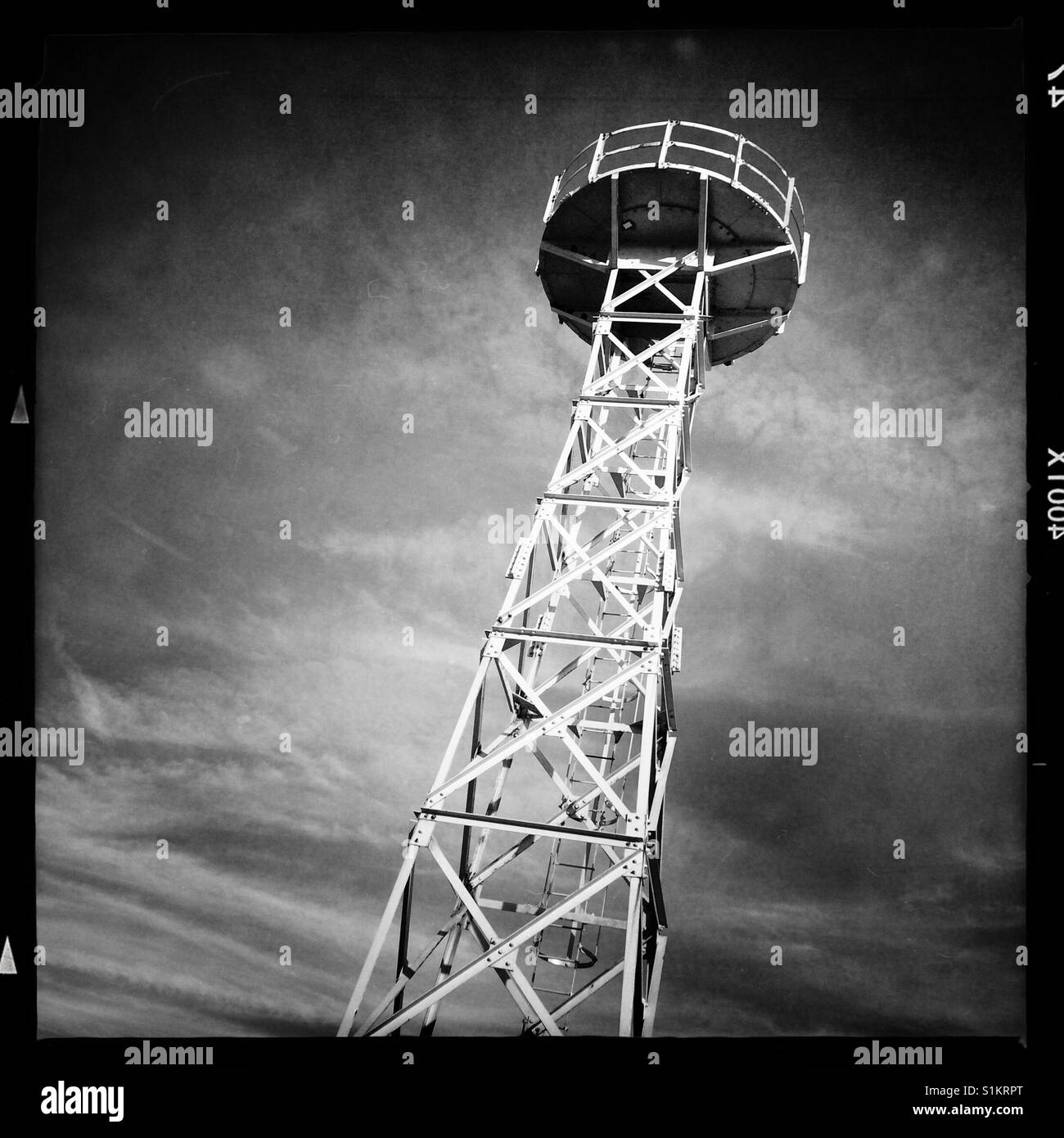 Old metal tower - Smartphone Captured Stock Image