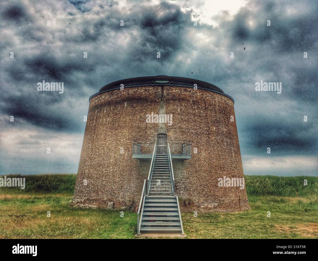 Martello Tower Y - Smartphone Captured Stock Image