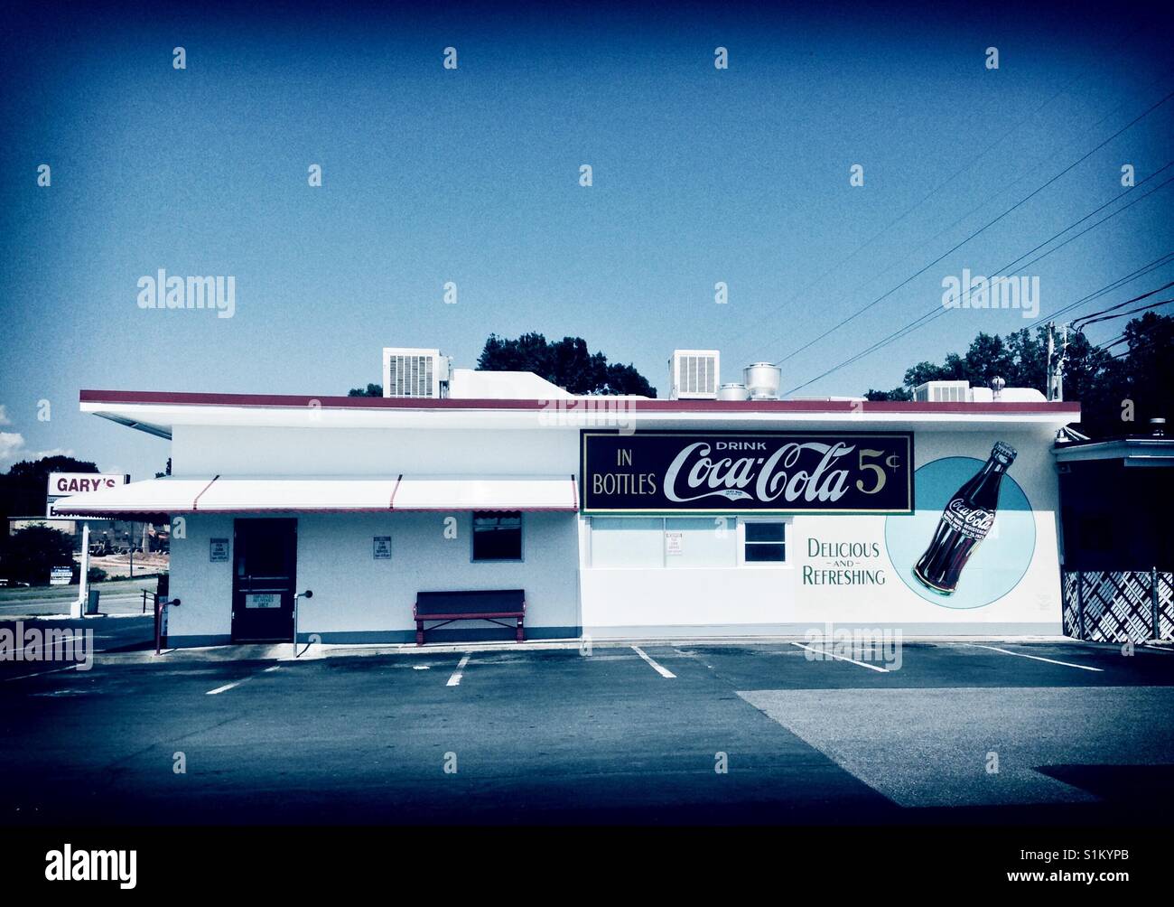 Gary's Barbecue, China Grove North Carolina well known diner using