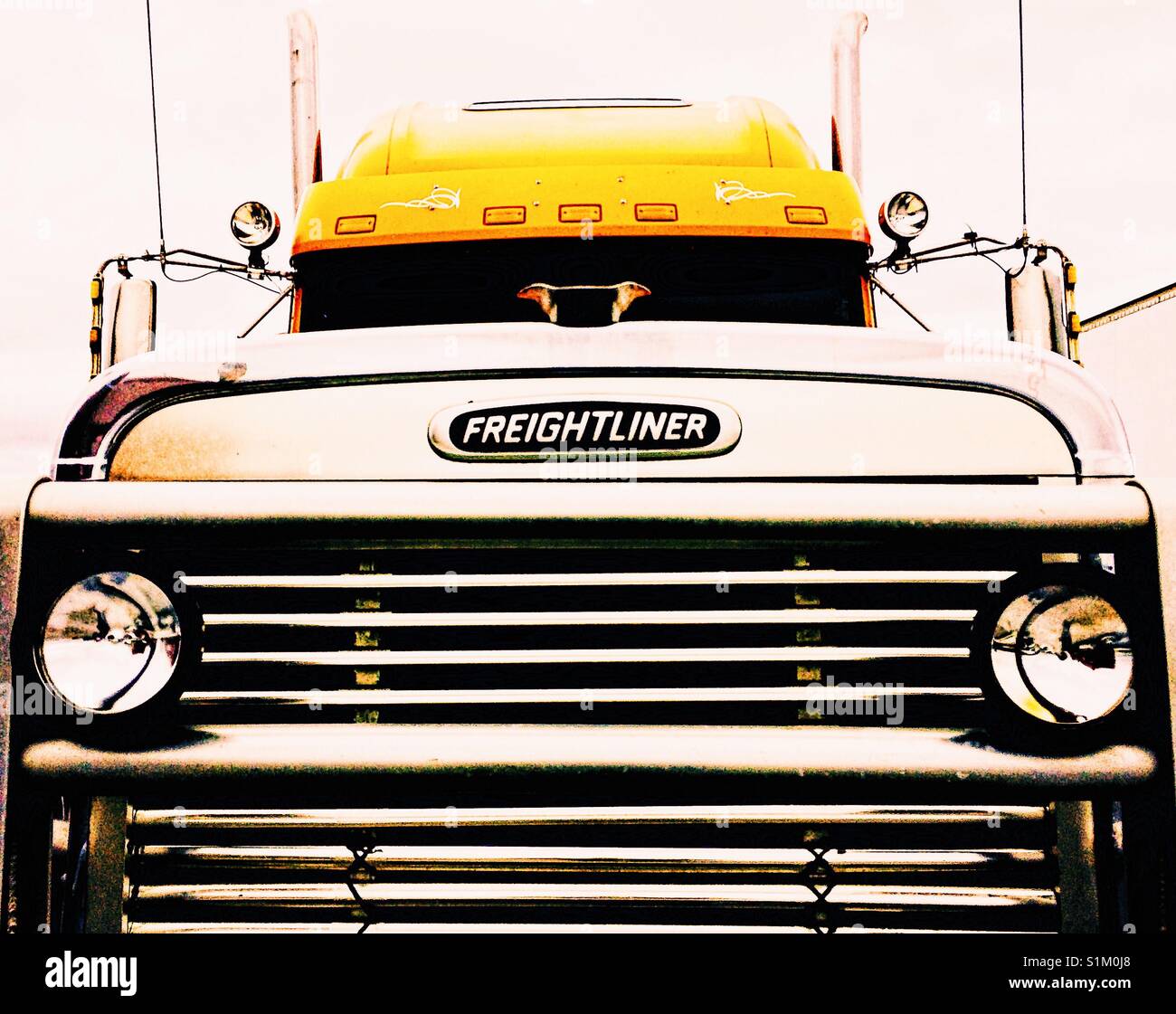 American truck hi-res stock photography and images - Alamy