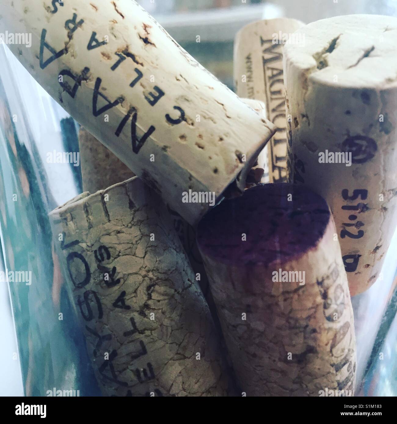 Wine corks by K.R. Stock Photo