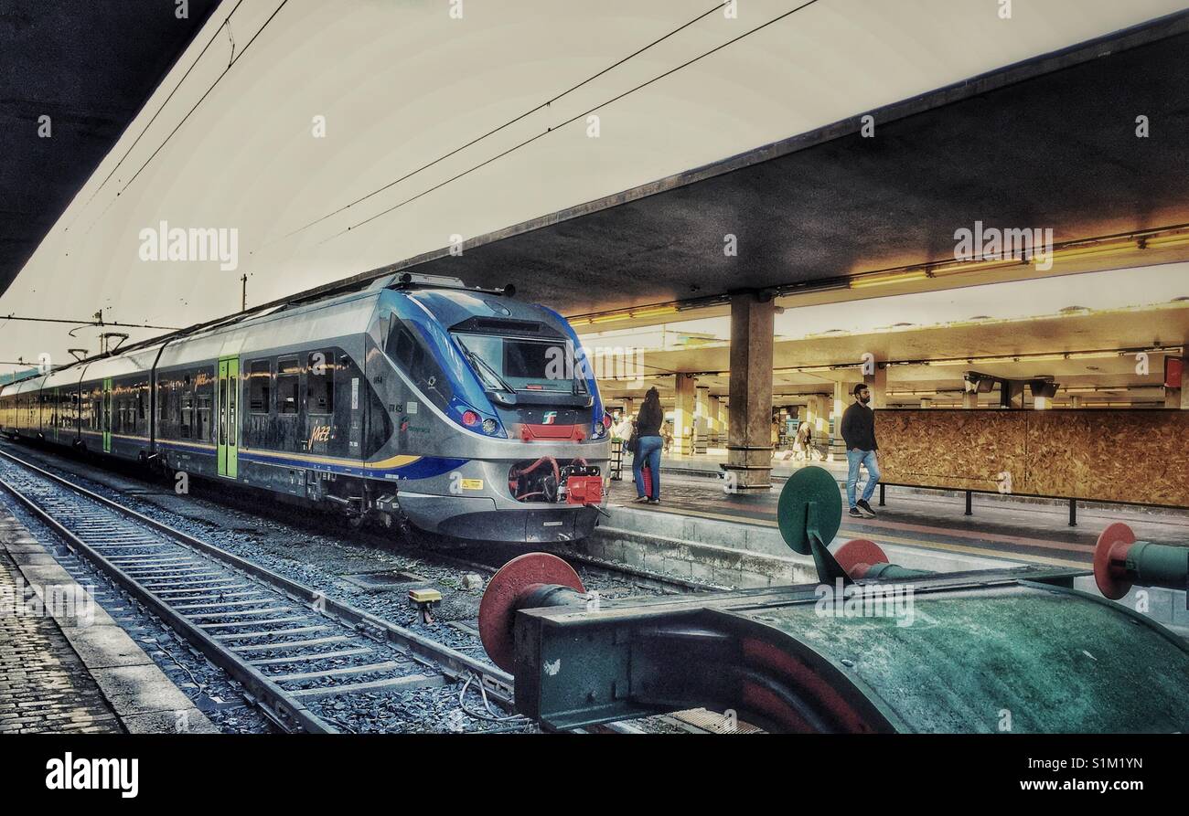 Florence train station. Stock Photo