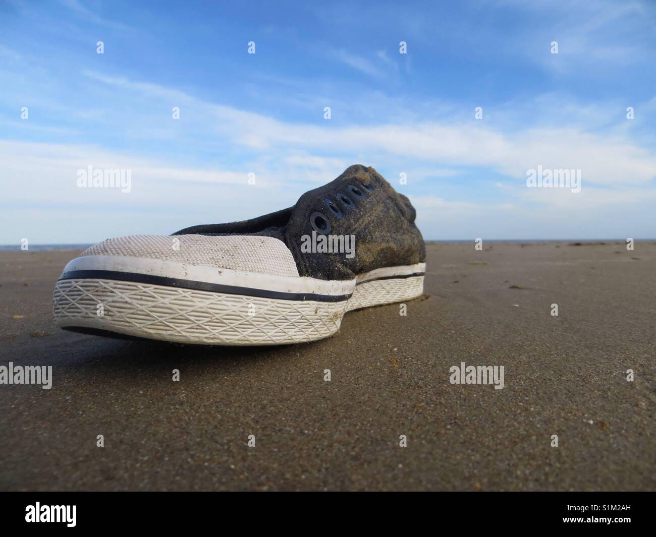 Lost shoe - Smartphone Captured Stock Image