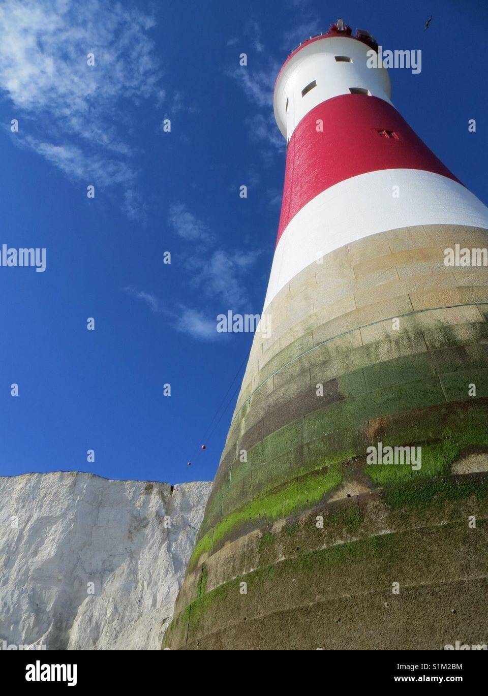 Beachy Head lighthouse - Smartphone Captured Stock Image
