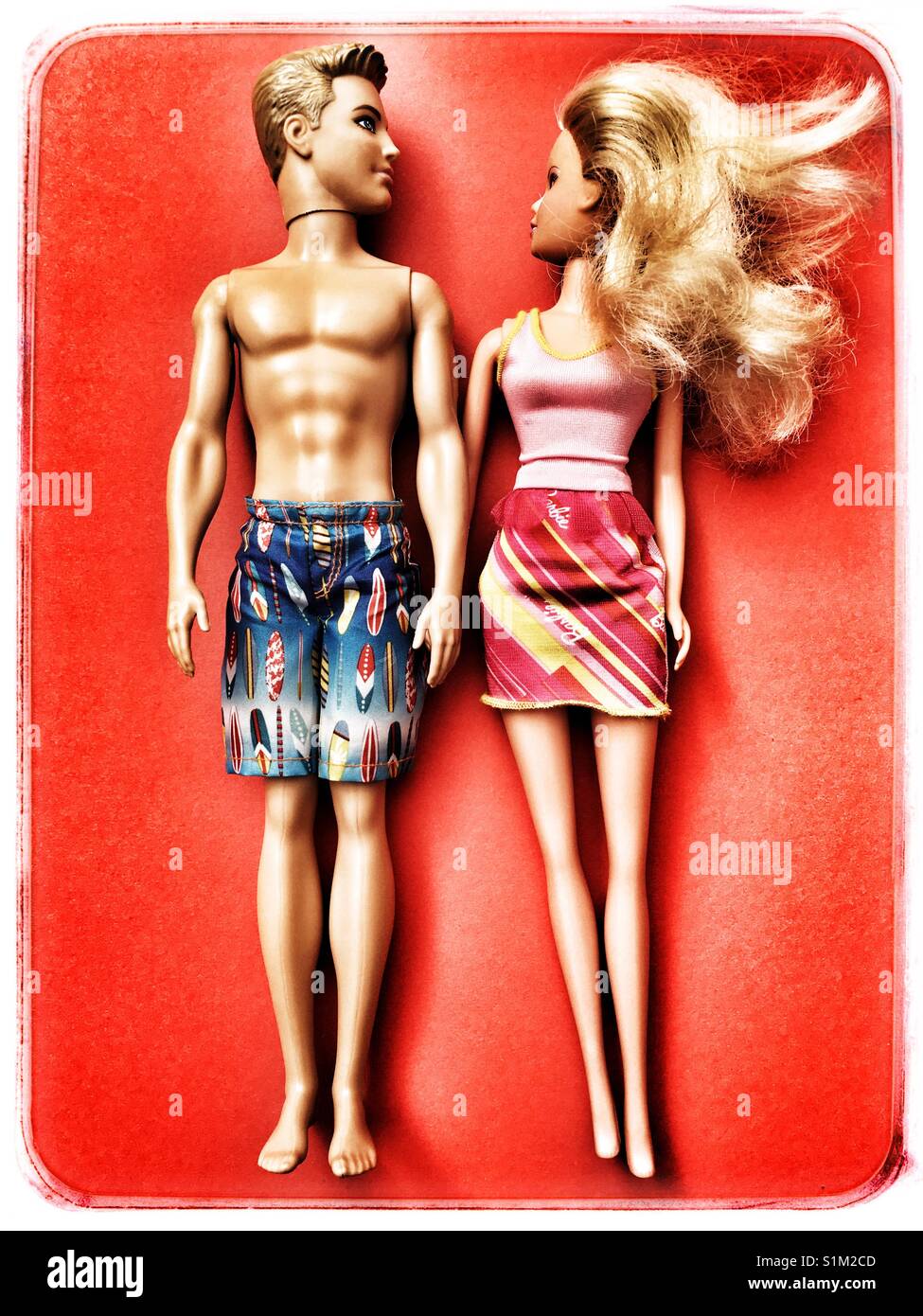 Ken & Barbie dolls Stock Photo - Alamy