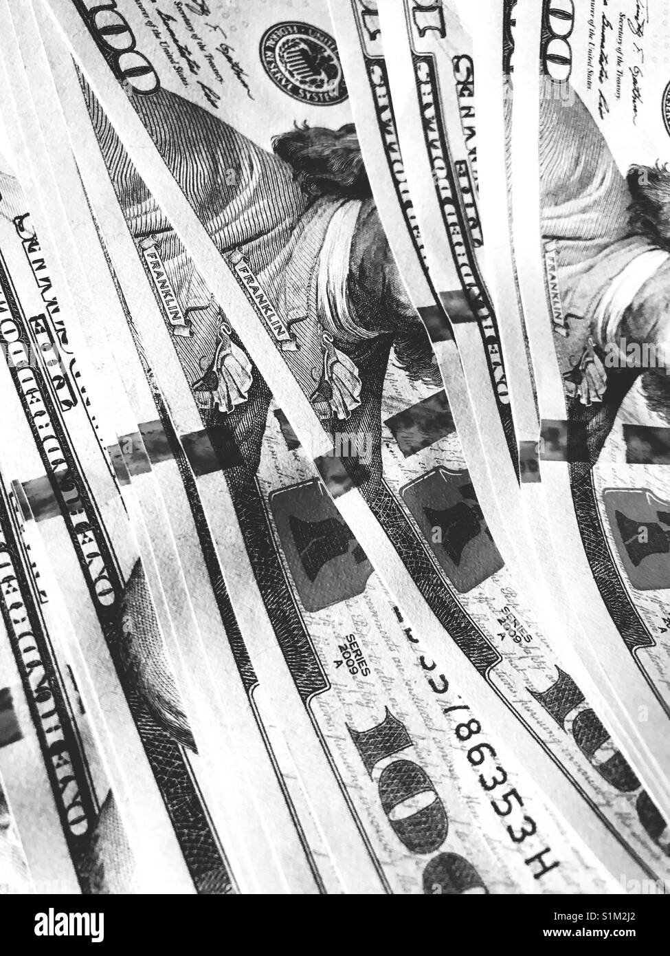 Paper money Black and White Stock Photos & Images - Alamy