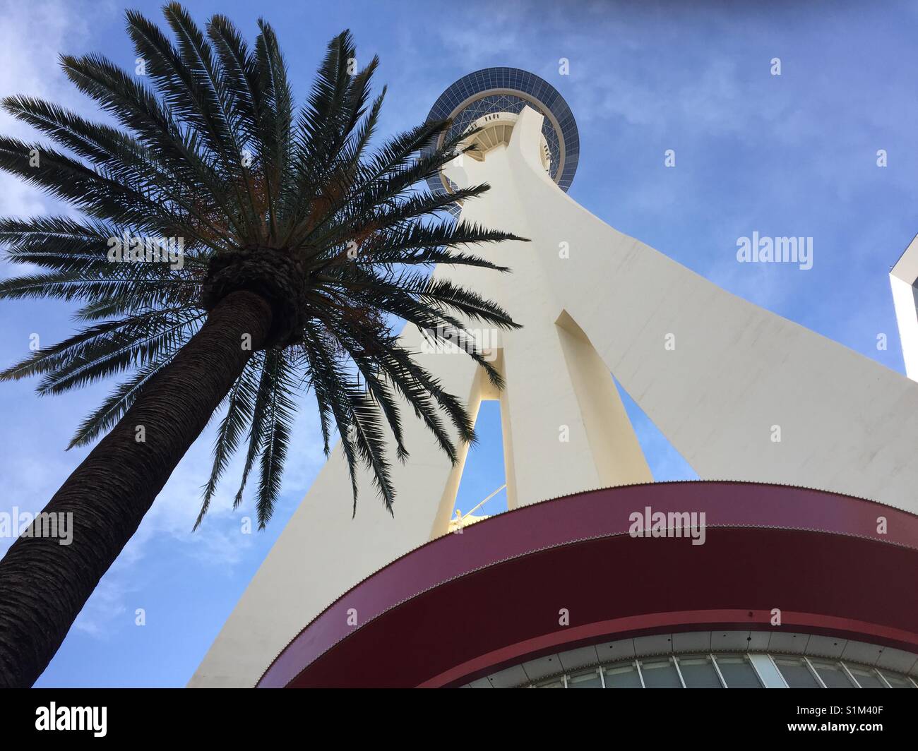 Stratosphere Las Vegas - Smartphone Captured Stock Image