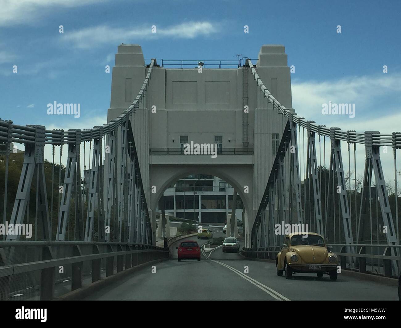 Walter Taylor Bridge Suspension bridge in Brisbane, Queensland. Bridge