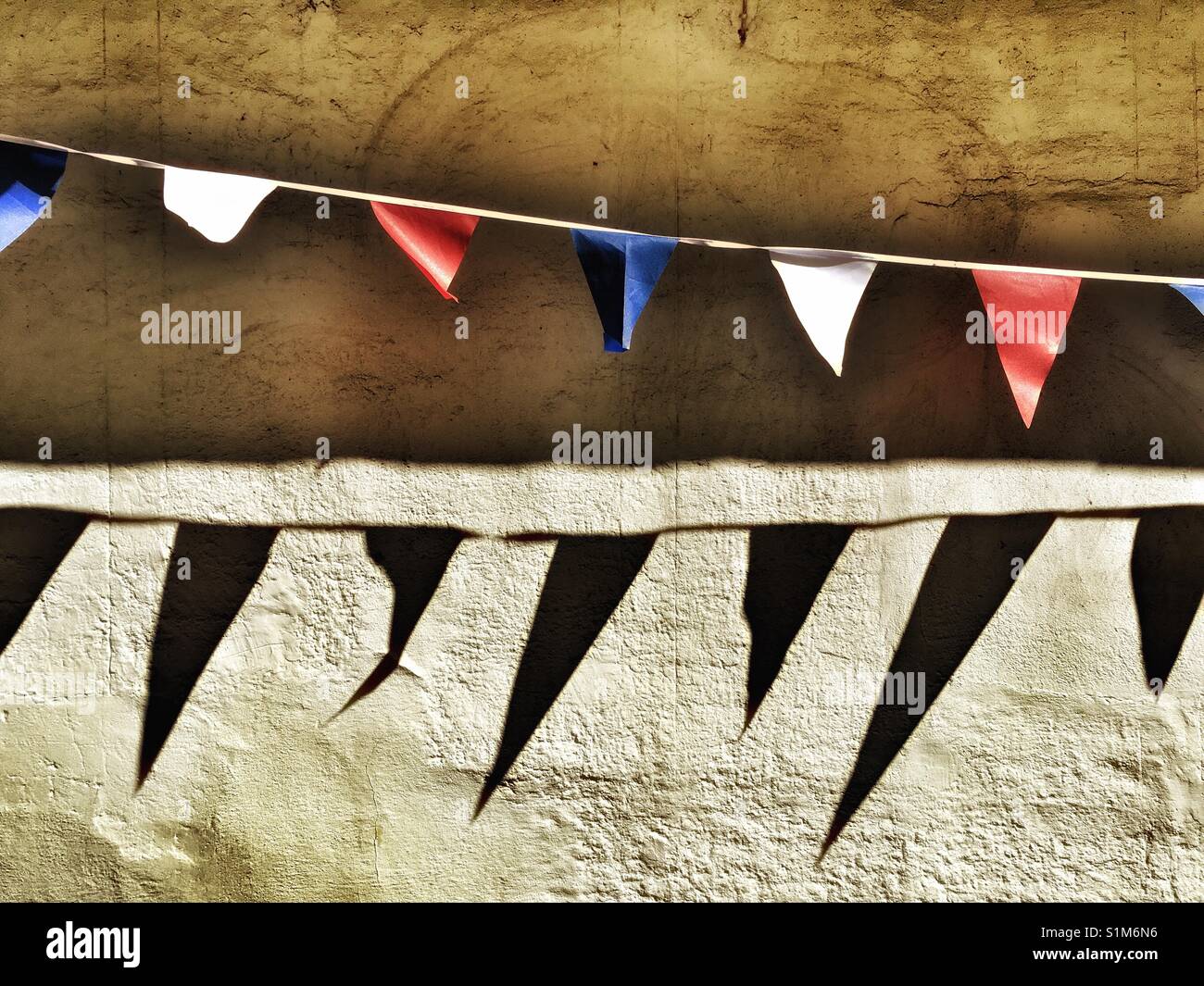 Bunting - Smartphone Captured Stock Image